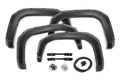 Rough Country - Rough Country F-T12421-089 Pocket Fender Flares