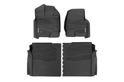 Rough Country - Rough Country FF-51512 Flex-Fit Floor Mats