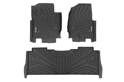 Rough Country - Rough Country FF-51712 Flex-Fit Floor Mats