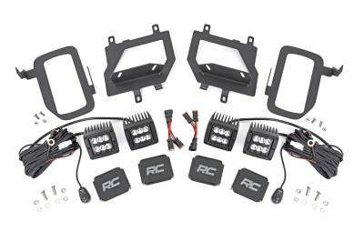 Rough Country - Rough Country 70832 Black Series LED Fog Light Kit