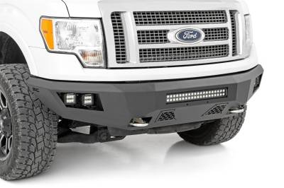 Rough Country - Rough Country 10767 Heavy Duty Front LED Bumper