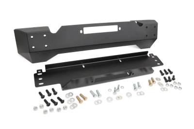 Rough Country - Rough Country 1012 Front Stubby Winch Bumper