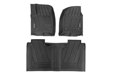 Rough Country - Rough Country FF-21612 Flex-Fit Floor Mats