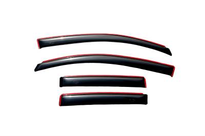 Auto Ventshade - Auto Ventshade 194323 Ventvisor In-Channel Deflector 4 pc.