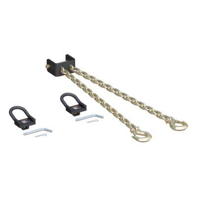 CURT - CURT 16612 Crosswing Fifth Wheel Safety Chain Assembly