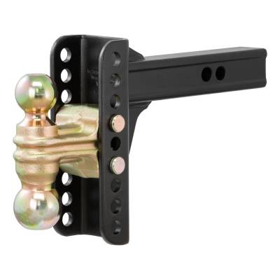 CURT - CURT 45900 Channel Style Adjustable Dual Ball Mount