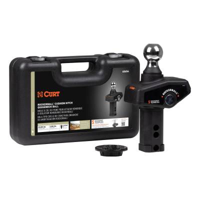 CURT - CURT 60654 RockerBall Adjustable Cushion Hitch Ball Mount