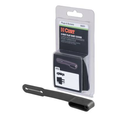 CURT - CURT 58201 4-Way Flat Connector Dust Cover