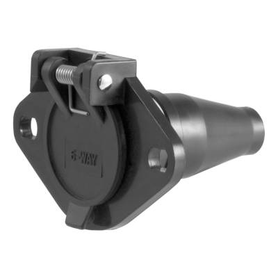 CURT - CURT 58130 6-Way Round Connector Socket