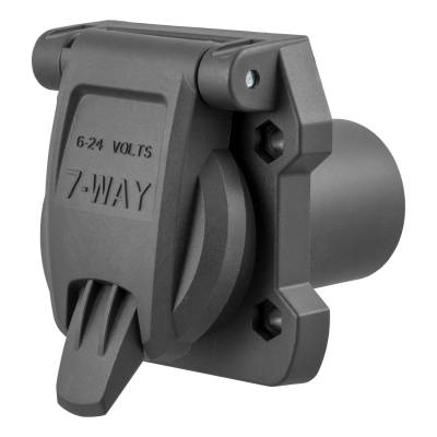 CURT - CURT 55416 Heavy Duty Replacement OEM 7-Way RV Blade Socket