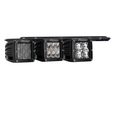 Rigid Industries - Rigid Industries 46738 D-Series Triple Fog Light Kit