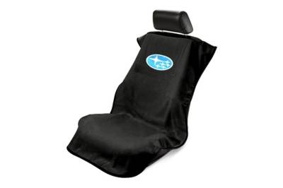 Seat Armour - Seat Armour Subaru Black Towel Seat Cover