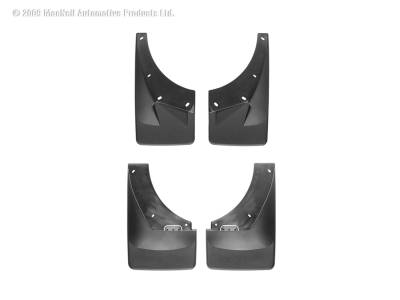 WeatherTech - WeatherTech 110008-120004 MudFlap No-Drill DigitalFit MudFlap Kit