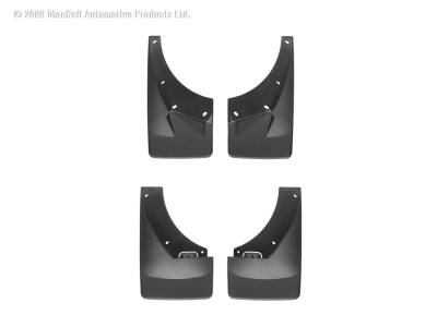 WeatherTech - WeatherTech 110008-120015 MudFlap No-Drill DigitalFit MudFlap Kit