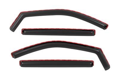 Rough Country - Rough Country 811924 Side Window Deflectors