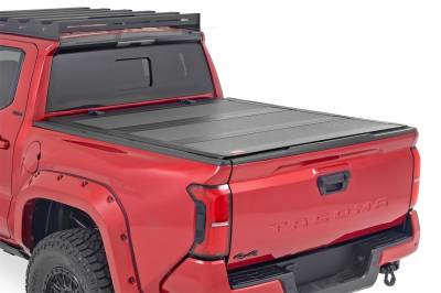 Rough Country - Rough Country 49415551 Hard Tri-Fold Tonneau Bed Cover