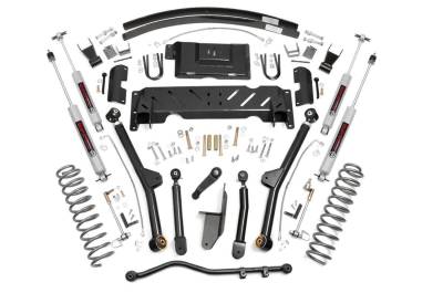 Rough Country - Rough Country 68922 X-Series Long Arm Suspension Lift Kit w/Shocks