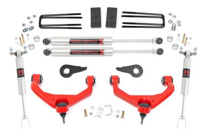 Rough Country - Rough Country 97540RED Suspension Lift Kit w/Shocks