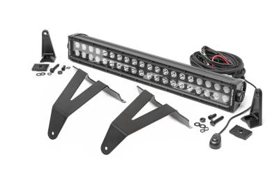 Rough Country - Rough Country 70779 Hidden Bumper Black Series LED Light Bar Kit