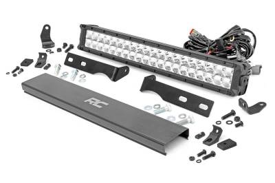 Rough Country - Rough Country 70775 Hidden Bumper Chrome Series LED Light Bar Kit