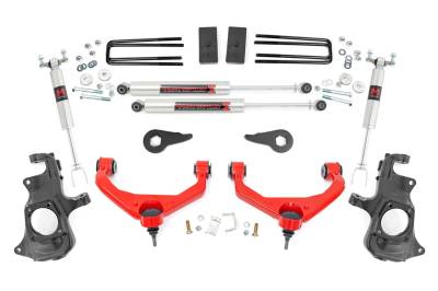 Rough Country - Rough Country 97640RED Suspension Lift Kit w/Shocks