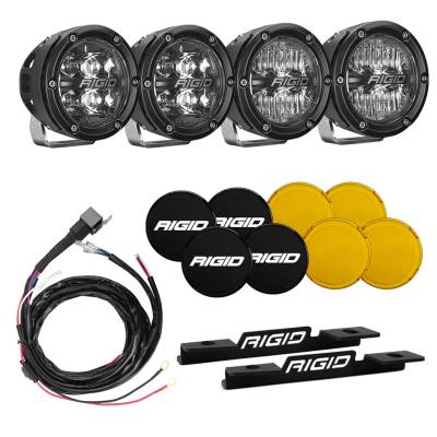 Rigid Industries - Rigid Industries 46722 A-Pillar 360-Series Light Mount Kit