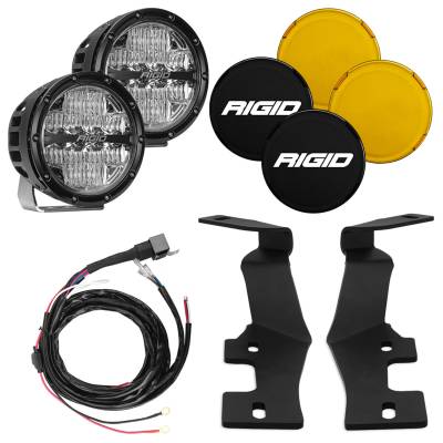 Rigid Industries - Rigid Industries 46720 A-Pillar 360-Series Light Mount Kit