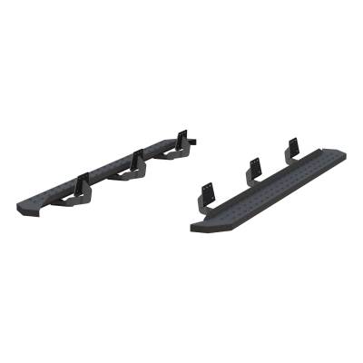 ARIES - ARIES 2055549 RidgeStep Commercial Running Boards w/Mounting Brackets