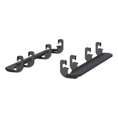 ARIES - ARIES 2055551 RidgeStep Commercial Running Boards w/Mounting Brackets