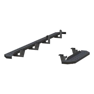 ARIES - ARIES 2055537 RidgeStep Commercial Running Boards w/Mounting Brackets