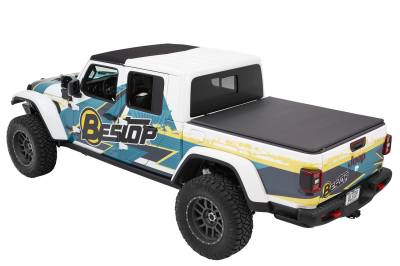 Bestop - Bestop 16280-17 EZ Fold Soft Tri-Fold Tonneau Cover