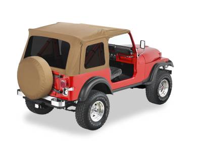 Bestop - Bestop 54599-37 Supertop Classic Squareback Soft Top