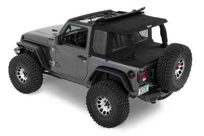 Bestop - Bestop 80101-17 Halftop Soft Top Conversion Kit