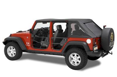 Bestop - Bestop 51810-01 HighRock 4x4 Element Doors