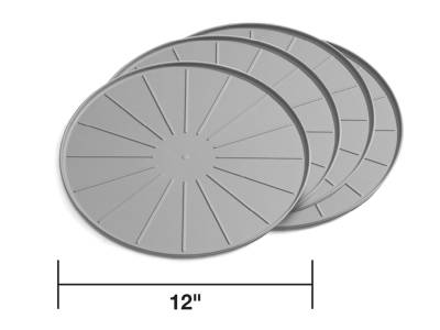 WeatherTech - WeatherTech 8A12CSTGR Round Coaster Set