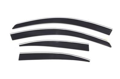 Auto Ventshade - Auto Ventshade 794008 Ventvisor Low Profile Deflector 4 pc.