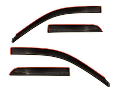 Auto Ventshade - Auto Ventshade 994003 Ventvisor Low Profile Deflector 4 pc.