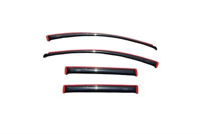 Auto Ventshade - Auto Ventshade 194141 Ventvisor In-Channel Deflector 4 pc.