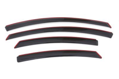 Auto Ventshade - Auto Ventshade 194261 Ventvisor In-Channel Deflector 4 pc.