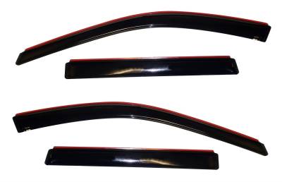 Auto Ventshade - Auto Ventshade 194252 Ventvisor In-Channel Deflector 4 pc.