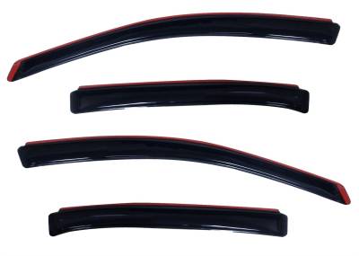 Auto Ventshade - Auto Ventshade 194194 Ventvisor In-Channel Deflector 4 pc.