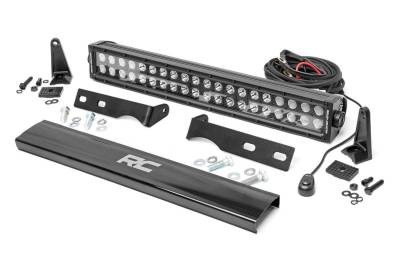 Rough Country - Rough Country 70773 Hidden Bumper Black Series LED Light Bar Kit