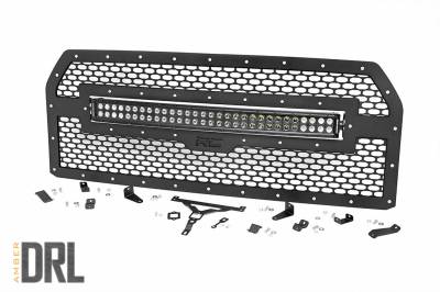 Rough Country - Rough Country 70193BDA Mesh Grille w/LED