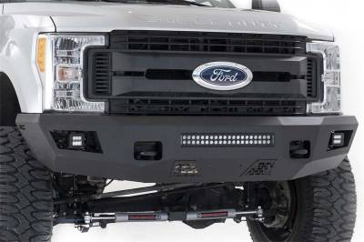 Rough Country - Rough Country 10787 Heavy Duty Front LED Bumper