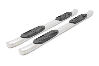 Rough Country - Rough Country 21001S Oval Nerf Step Bar