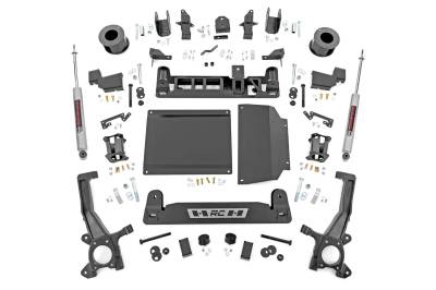 Rough Country - Rough Country 71230 Lift Kit-Suspension w/Shock