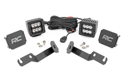 Rough Country - Rough Country 71087 LED Lower Windshield Ditch Kit