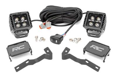 Rough Country - Rough Country 71089 LED Lower Windshield Ditch Kit