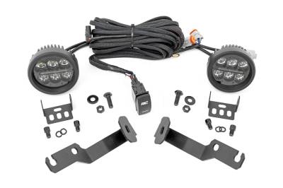 Rough Country - Rough Country 71092 LED Lower Windshield Ditch Kit