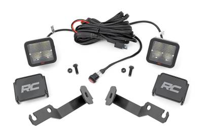 Rough Country - Rough Country 71093 LED Lower Windshield Ditch Kit